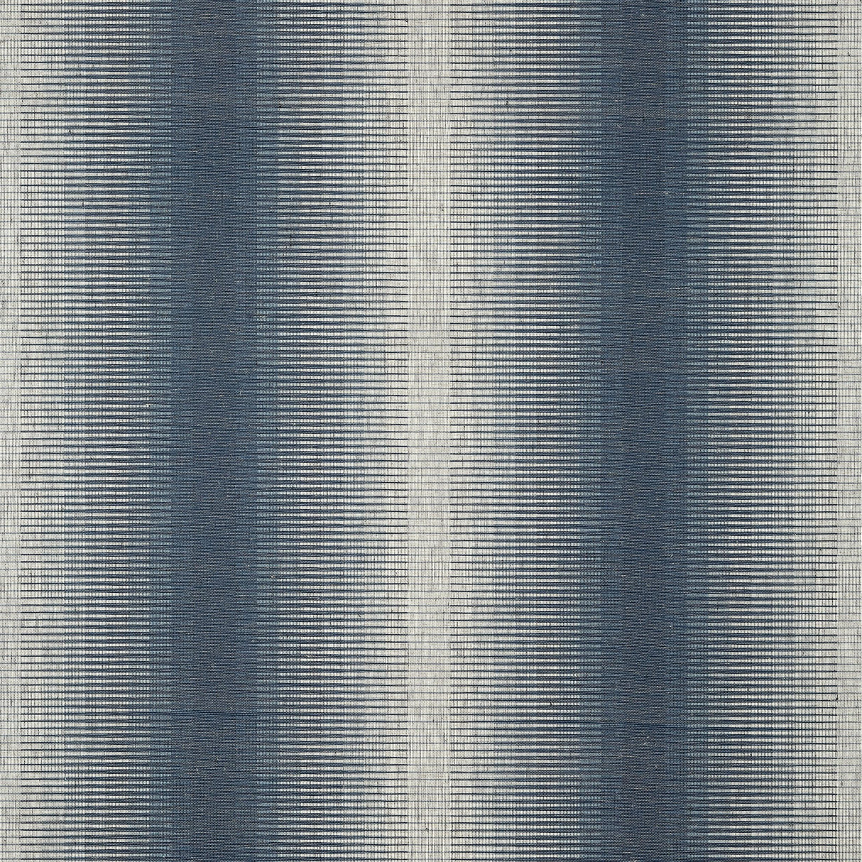Thibaut Bozeman Stripe Navy Wallpaper