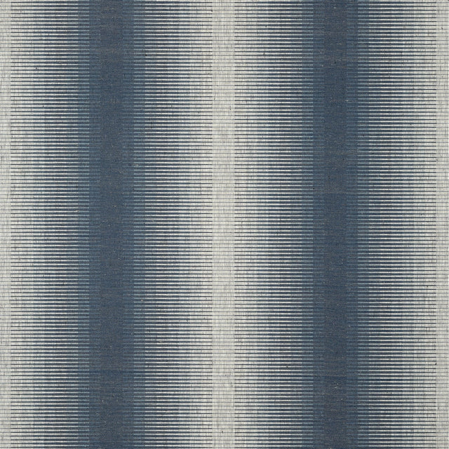Thibaut Bozeman Stripe Navy Wallpaper