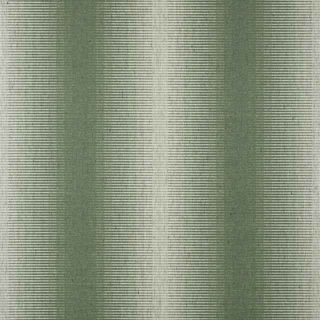 Thibaut Bozeman Stripe Green Wallpaper