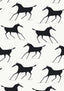 Thibaut MARLBOROUGH DOWNS Black and White Wallpaper