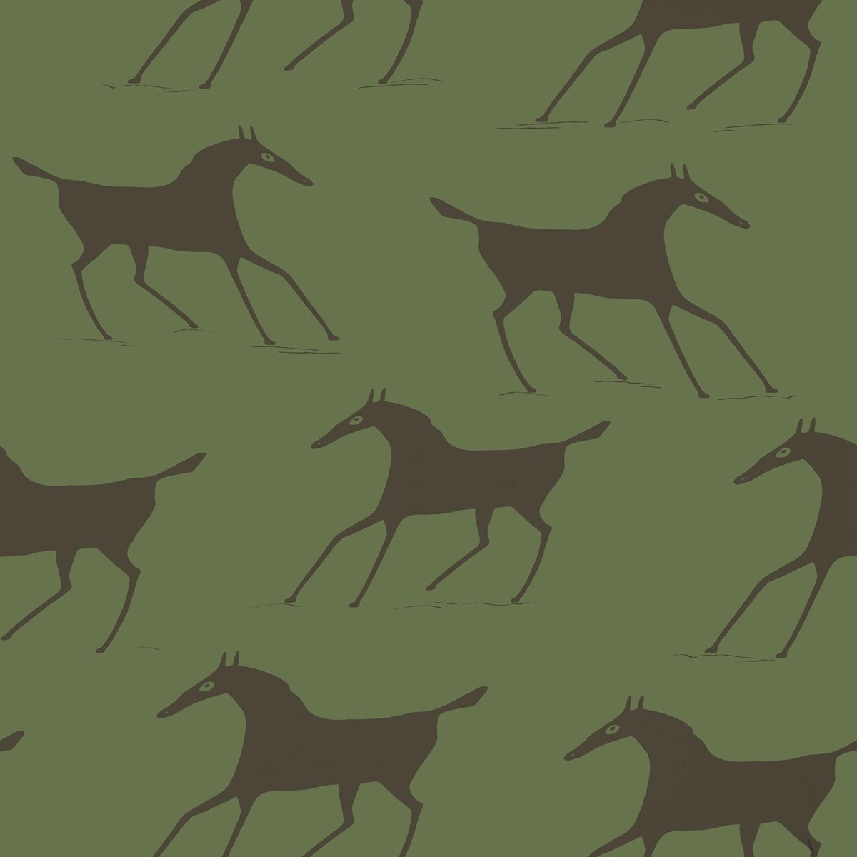 Thibaut Marlborough Downs Green Wallpaper