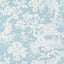 Thibaut Japanese Garden Spa Blue Wallpaper