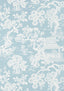 Thibaut JAPANESE GARDEN Spa Blue Wallpaper