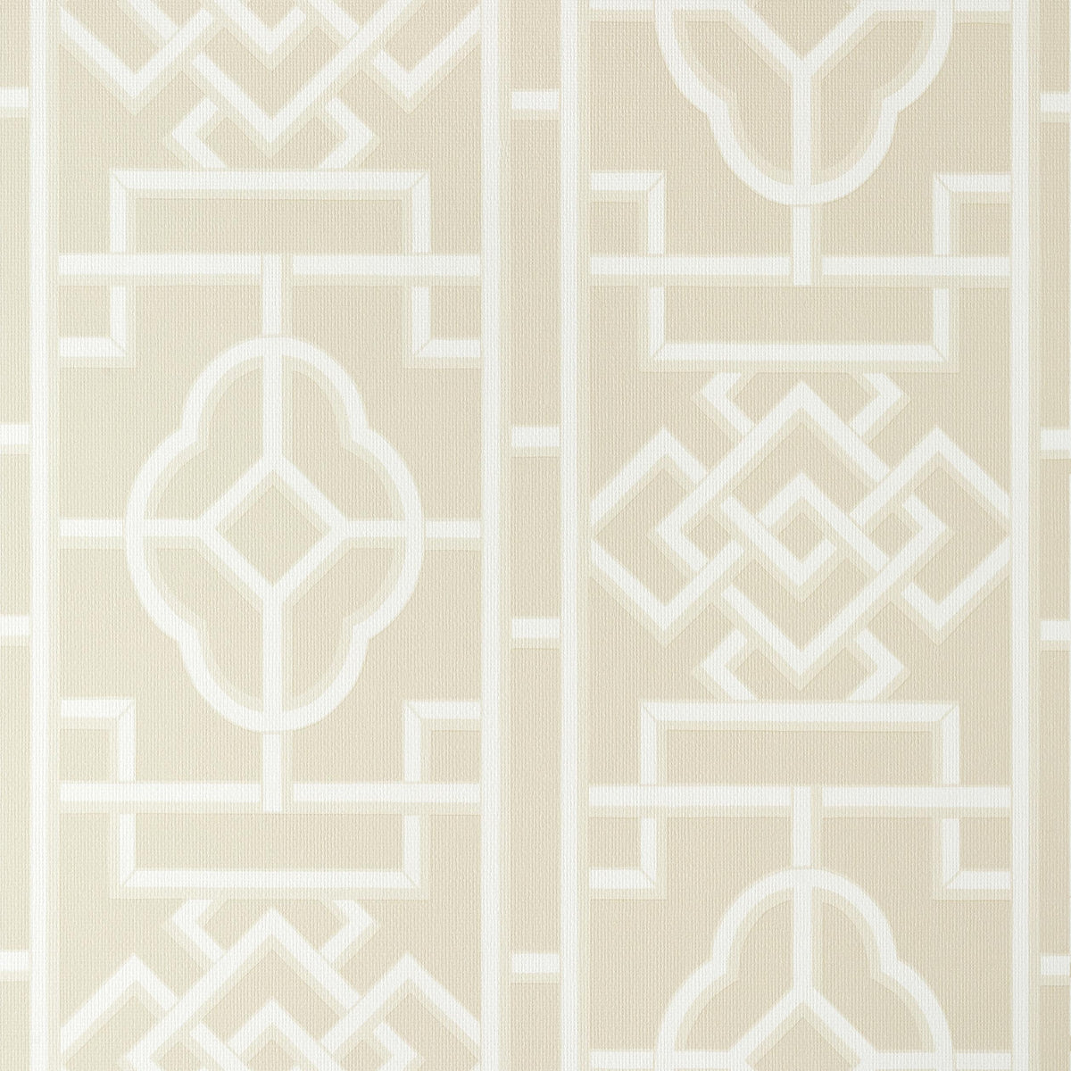 Thibaut Gateway Beige Wallpaper