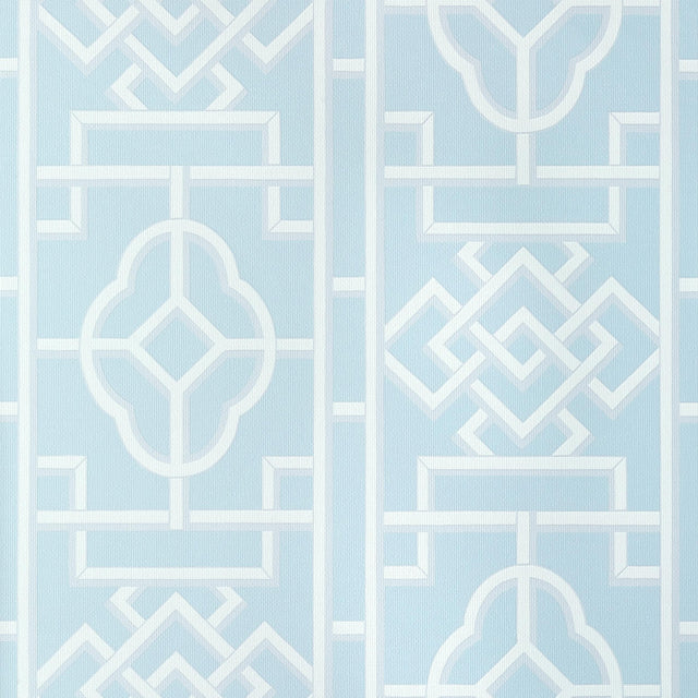 Thibaut Gateway Spa Blue Wallpaper