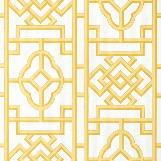Thibaut Gateway Yellow Wallpaper