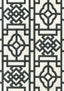Thibaut GATEWAY Black Wallpaper