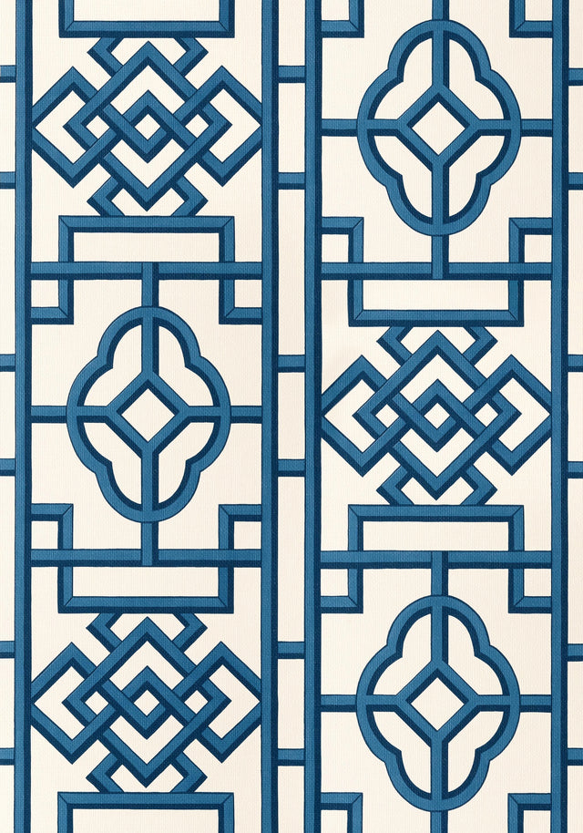 Thibaut GATEWAY Navy Wallpaper