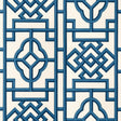Thibaut Gateway Navy Wallpaper