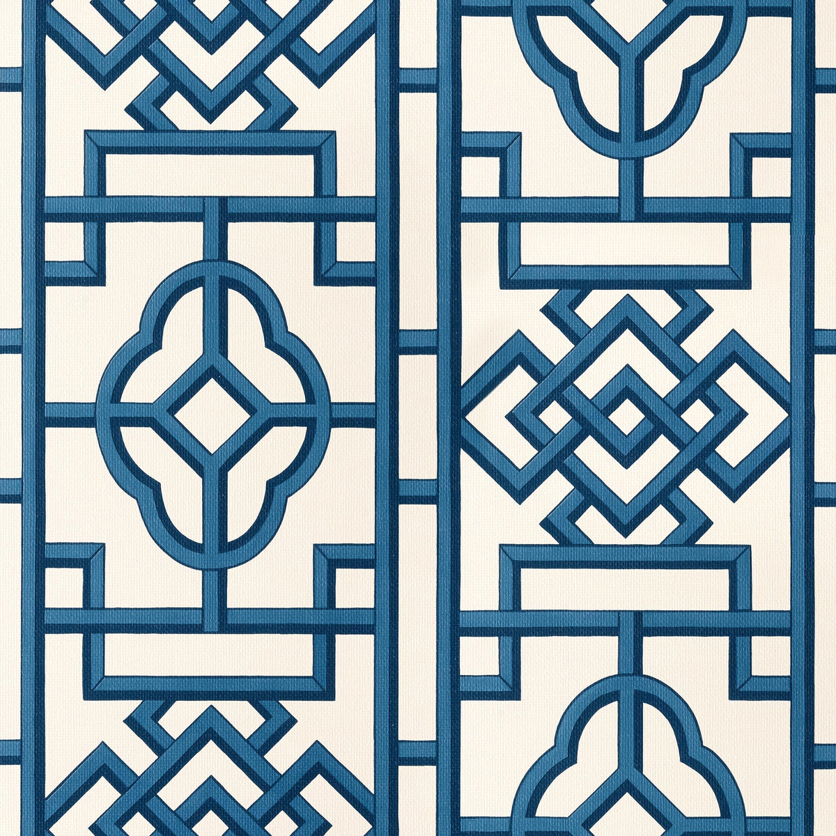 Thibaut Gateway Navy Wallpaper