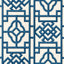 Thibaut Gateway Navy Wallpaper