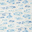 Thibaut Clear Clouds Beige And Blue Wallpaper