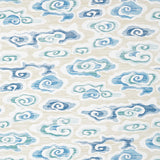 Thibaut Clear Clouds Beige And Blue Wallpaper