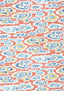 Thibaut CLEAR CLOUDS Coral Wallpaper