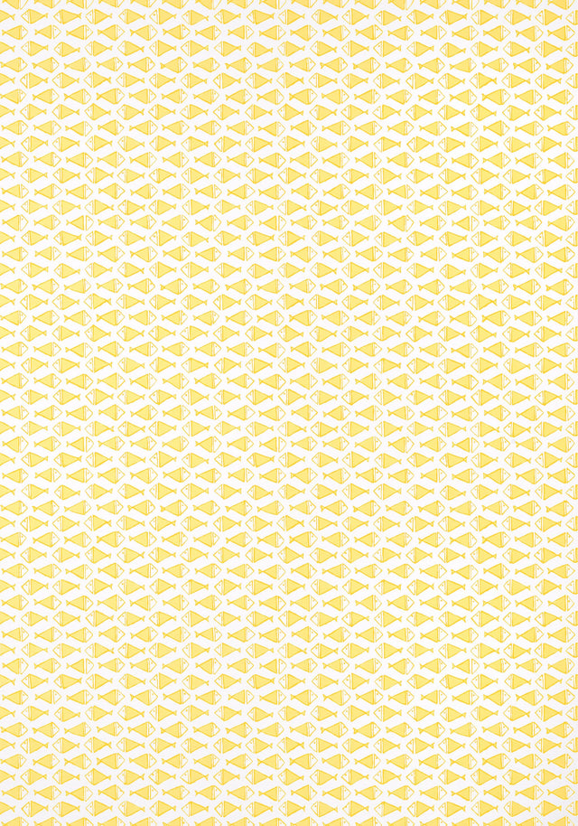 Thibaut PISCES Yellow Wallpaper