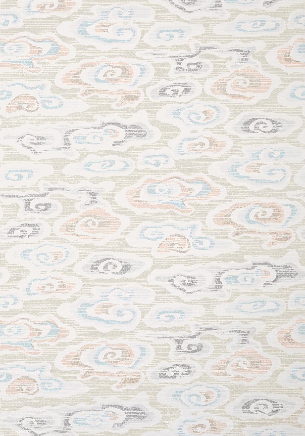 Thibaut CLEAR CLOUDS Beige Wallpaper