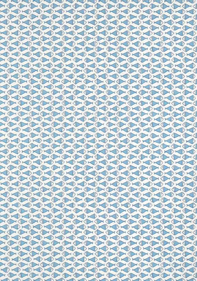 Thibaut PISCES Wedgewood Wallpaper