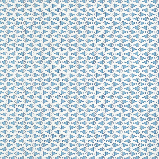 Thibaut Pisces Wedgewood Wallpaper