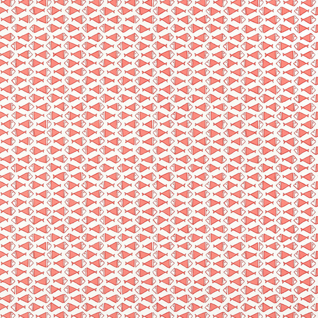 Thibaut Pisces Coral Wallpaper