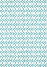 Thibaut PISCES Turquoise Wallpaper
