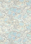 Thibaut HERON STREAM Soft Blue Wallpaper