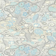 Thibaut Heron Stream Soft Blue Wallpaper