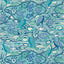 Thibaut Heron Stream Turquoise Wallpaper