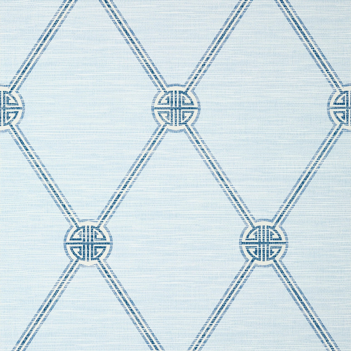Thibaut Turnberry Trellis Spa Blue Wallpaper