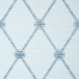 Thibaut Turnberry Trellis Spa Blue Wallpaper
