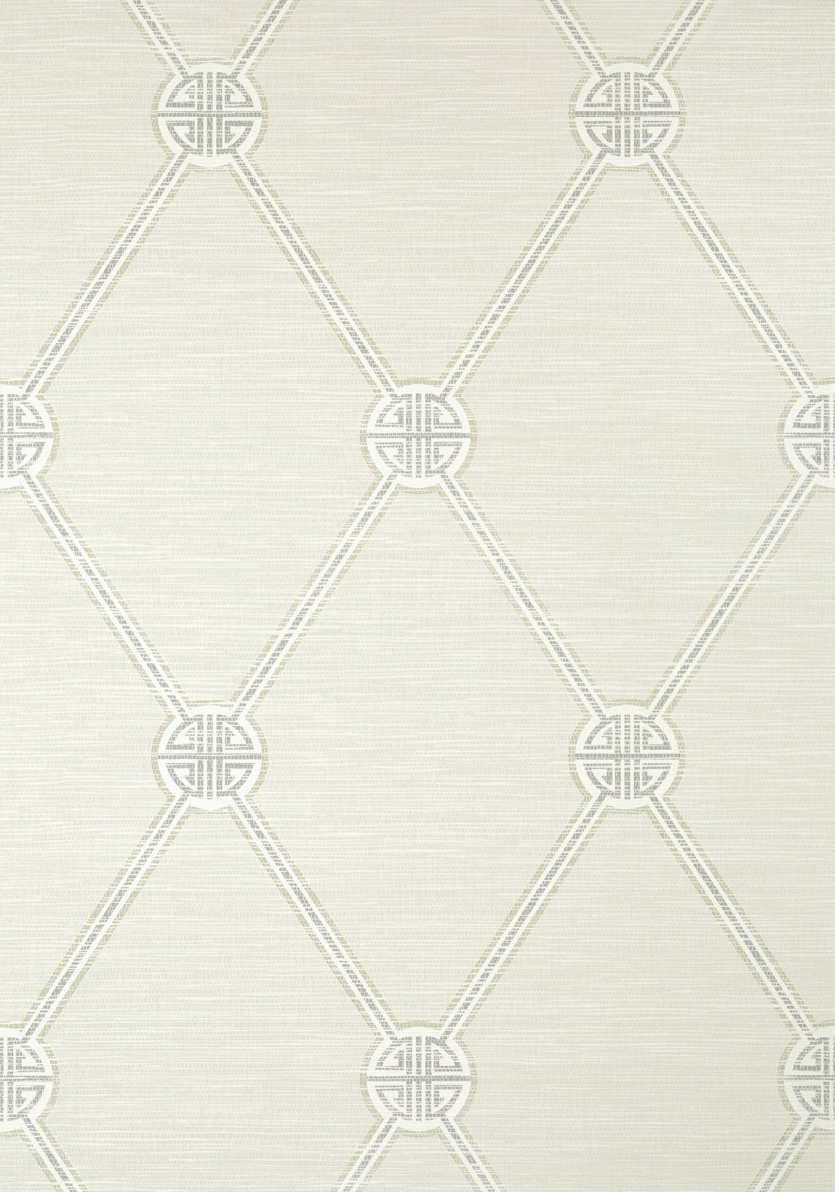 Thibaut TURNBERRY TRELLIS Neutral Wallpaper