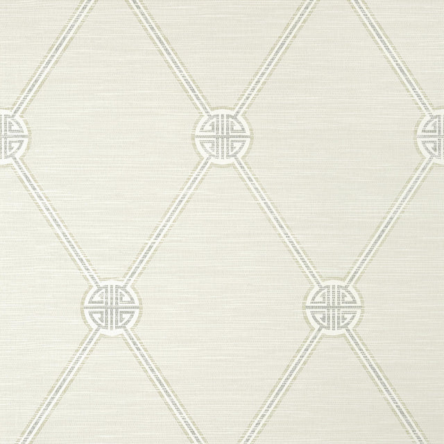 Thibaut Turnberry Trellis Neutral Wallpaper