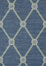 Thibaut TURNBERRY TRELLIS Navy Wallpaper
