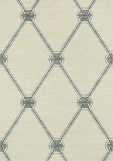 Thibaut TURNBERRY TRELLIS Charcoal Wallpaper