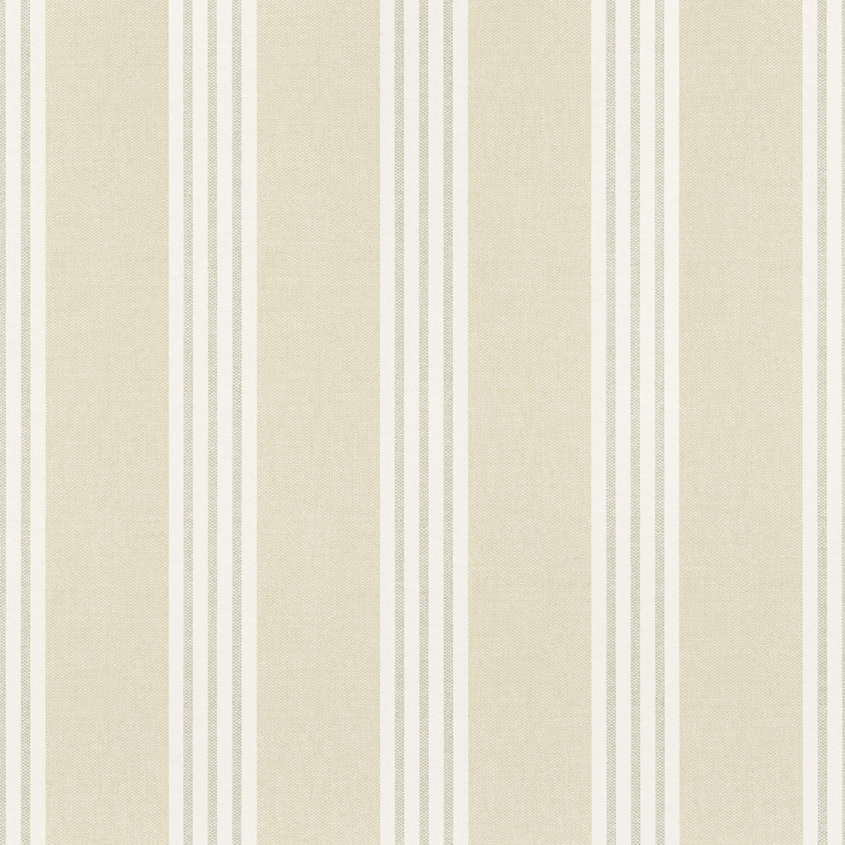 Thibaut Canvas Stripe Beige Wallpaper