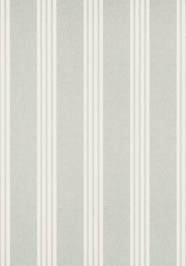 Thibaut CANVAS STRIPE Grey Wallpaper