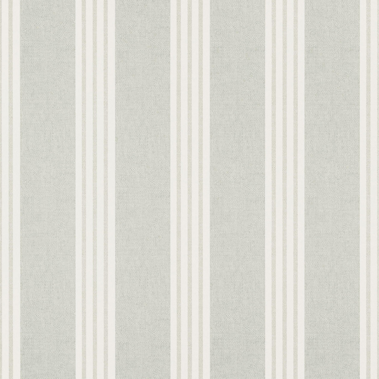 Thibaut Canvas Stripe Grey Wallpaper