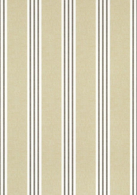 Thibaut CANVAS STRIPE Black Wallpaper