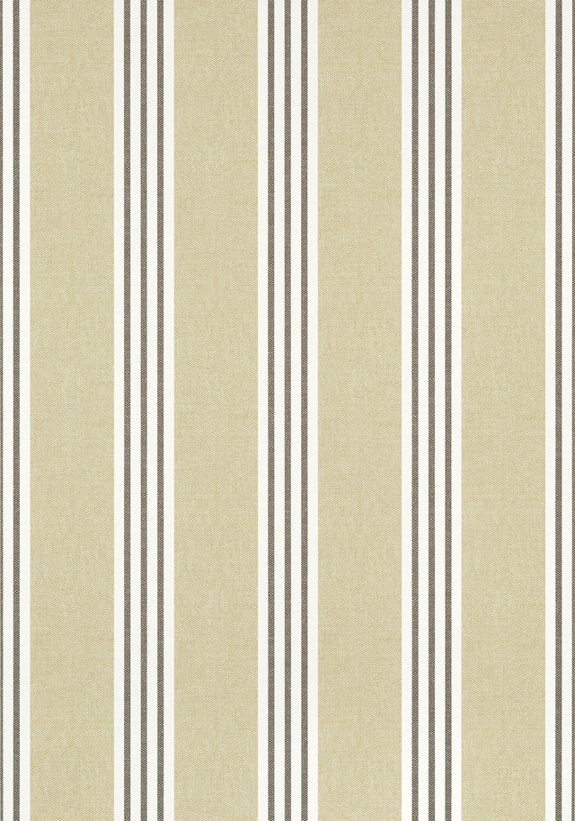 Thibaut CANVAS STRIPE Black Wallpaper
