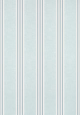 Thibaut CANVAS STRIPE Spa Blue Wallpaper