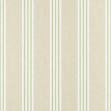 Thibaut Canvas Stripe Green Wallpaper