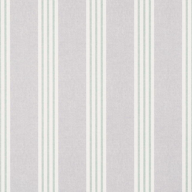 Thibaut Canvas Stripe Lavender Wallpaper