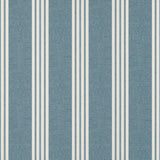 Thibaut Canvas Stripe Navy Wallpaper