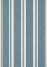 Thibaut CANVAS STRIPE Navy Wallpaper