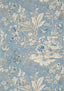 Thibaut ROSALIND Blue Wallpaper