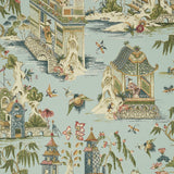 Thibaut Grand Palace Mist Wallpaper