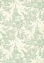 Thibaut EMPRESS COURT Mist Wallpaper