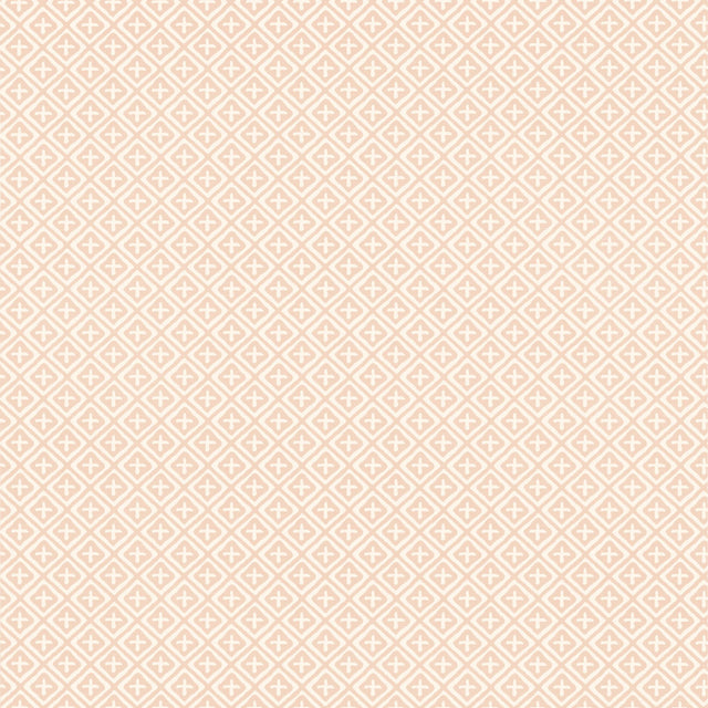 Thibaut Holiday Trellis Blush Wallpaper