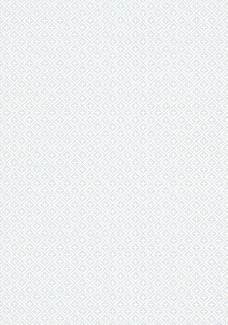 Thibaut HOLIDAY TRELLIS Spa Blue Wallpaper
