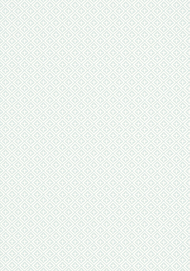 Thibaut HOLIDAY TRELLIS Mist Wallpaper