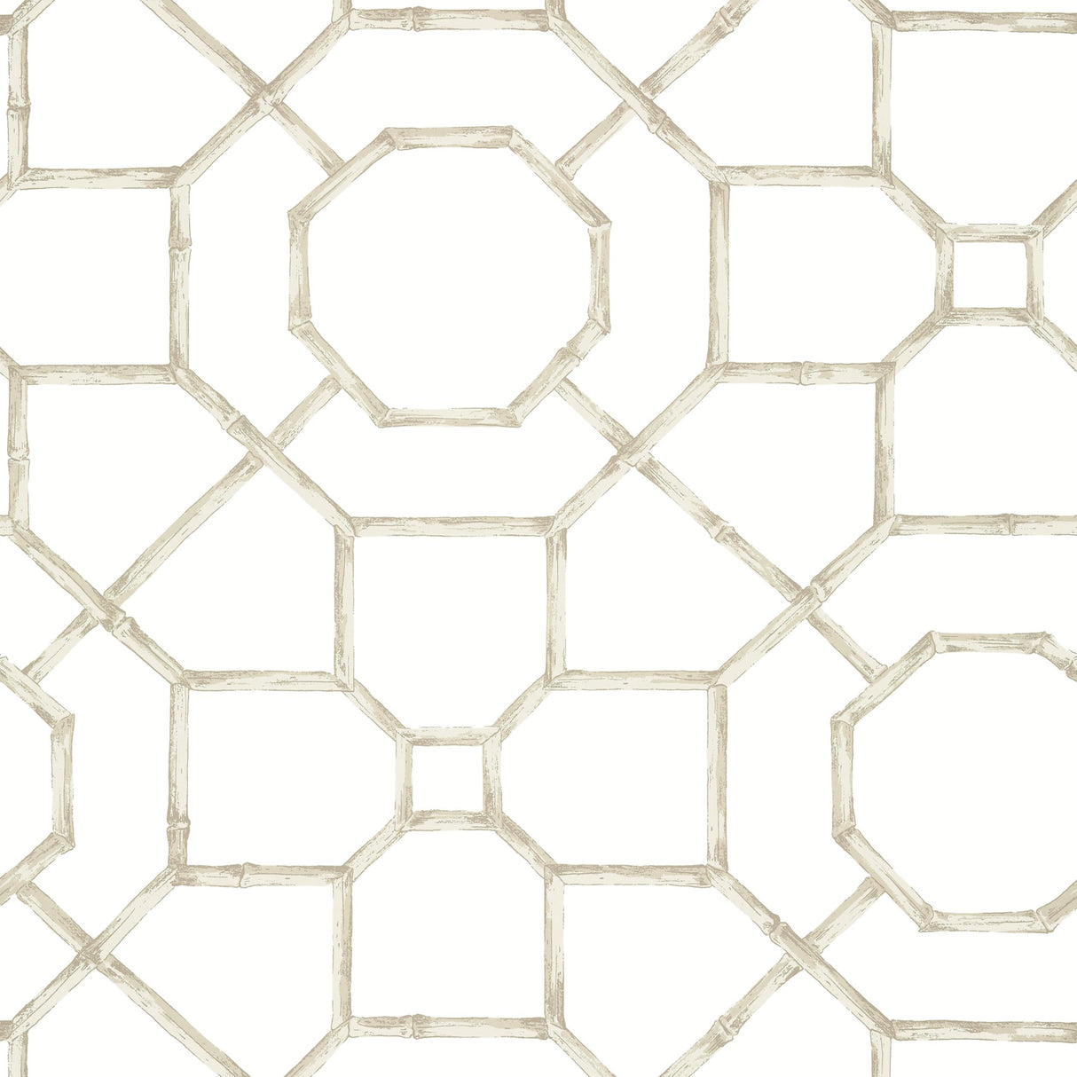 Thibaut Arbor Flax Wallpaper